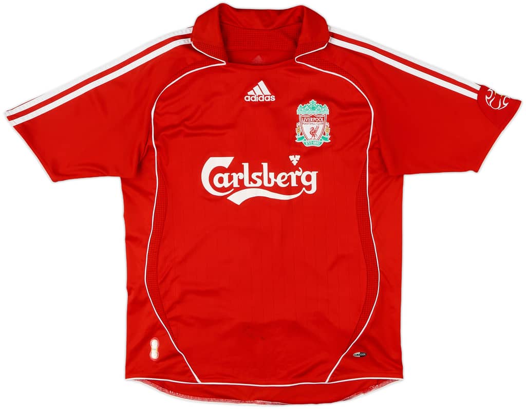 2006-08 Liverpool Home Shirt Torres #9 - 5/10 - (XL.Boys)