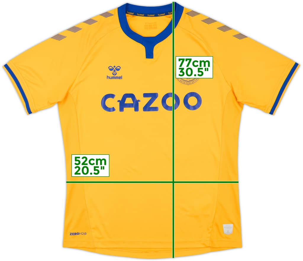 2020-21 Everton Away Shirt - 9/10 - (M)