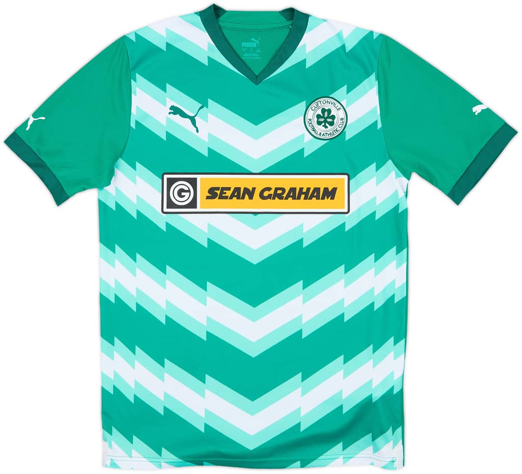 2022-24 Cliftonville Away Shirt - 10/10 - (M)