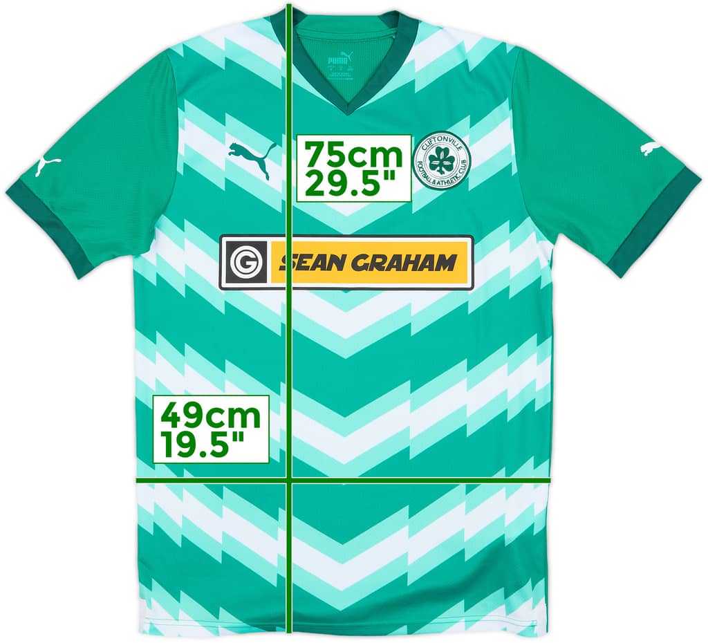 2022-24 Cliftonville Away Shirt - 10/10 - (M)