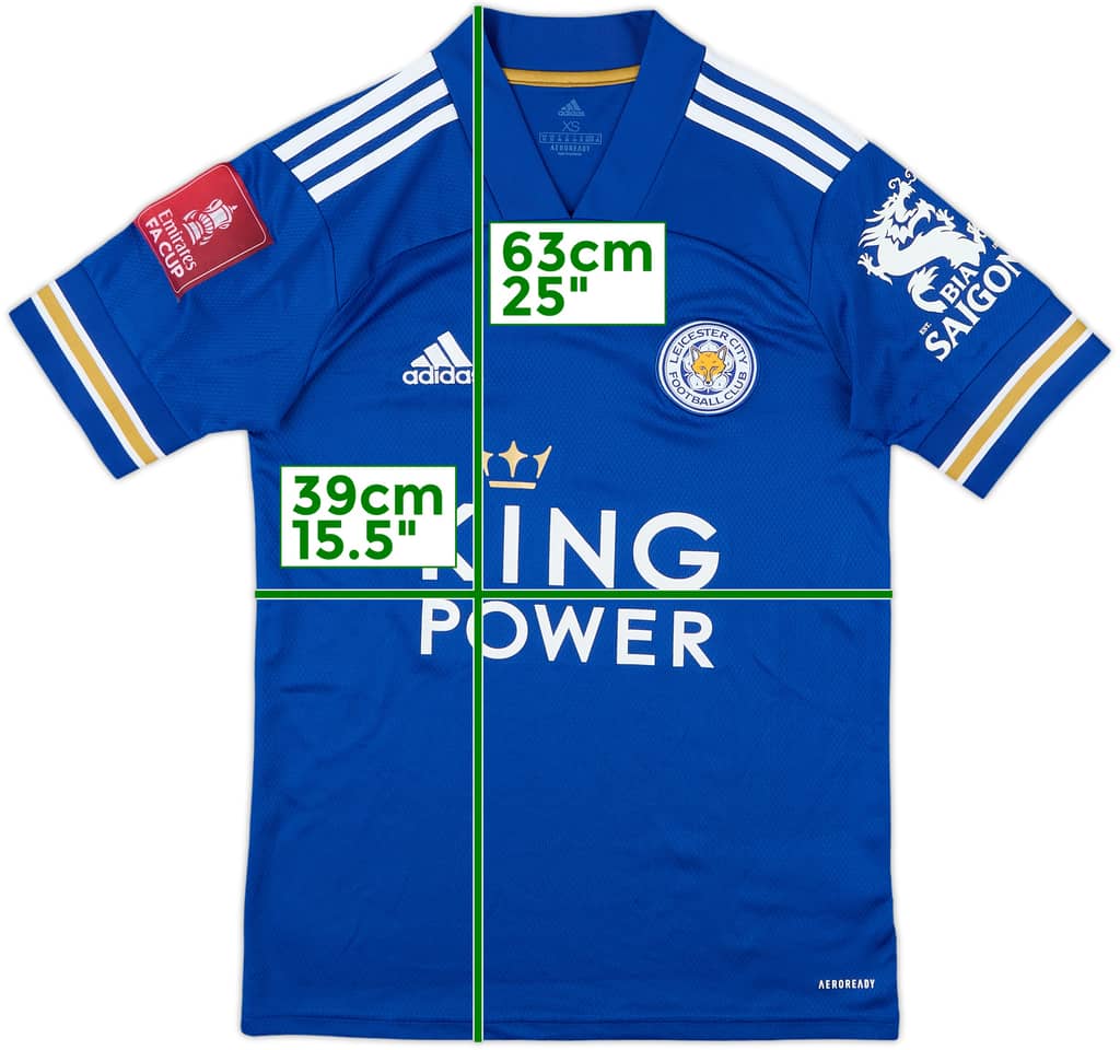 2020-21 Leicester Home Shirt - 10/10 - (XS)