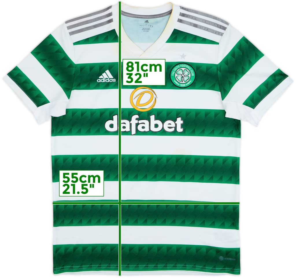 2022-23 Celtic Home Shirt - 5/10 - (L)