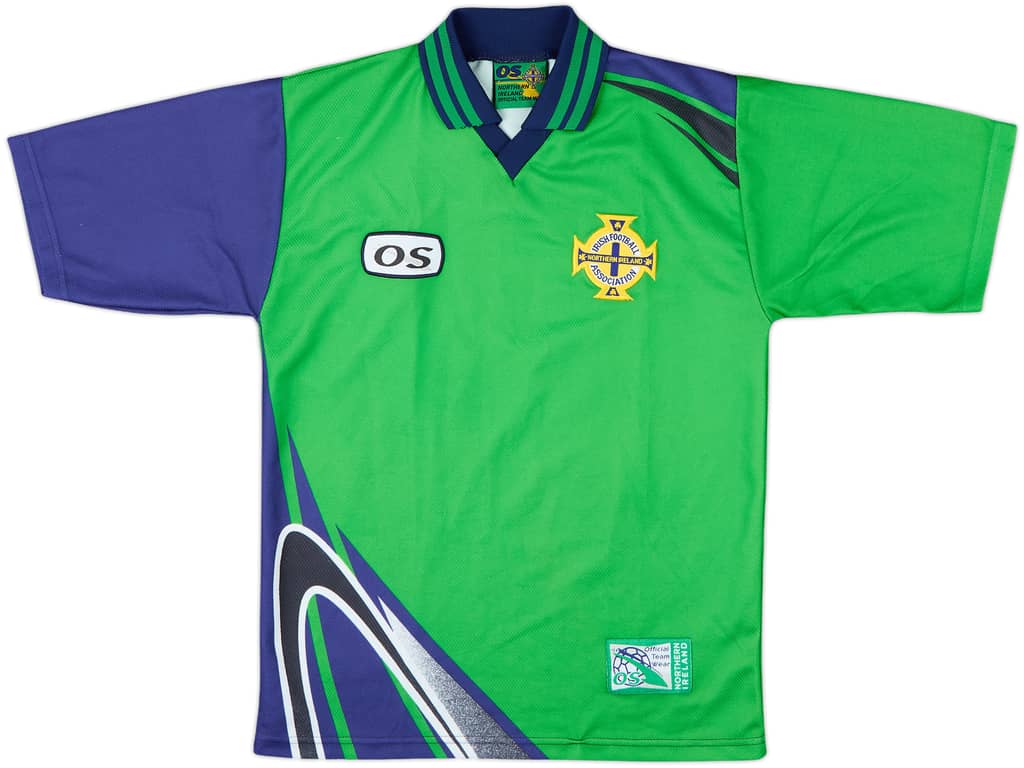 1998-99 Northern Ireland Home Shirt - 9/10 - (Y)