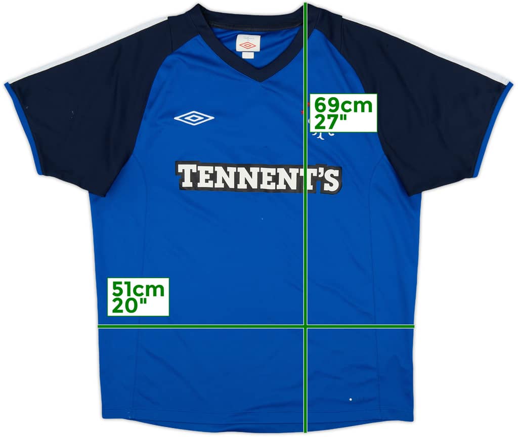 2011-12 Rangers Umbro Training Shirt - 4/10 - (L)