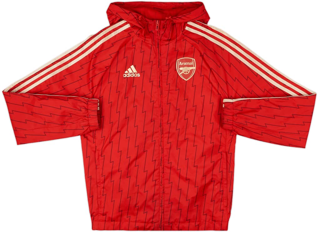 2023-24 Arsenal adidas Hooded Track Jacket - 8/10 - (XS)