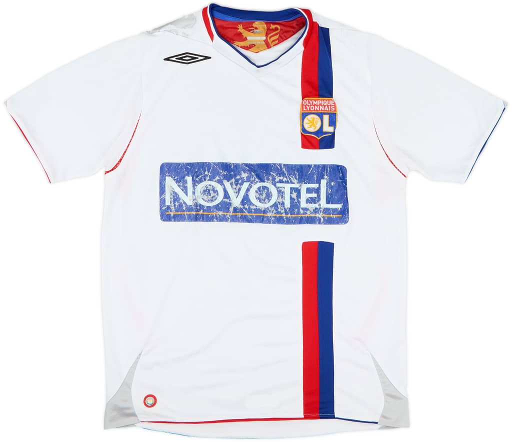 2006-07 Lyon Home Shirt - 4/10 - (M)