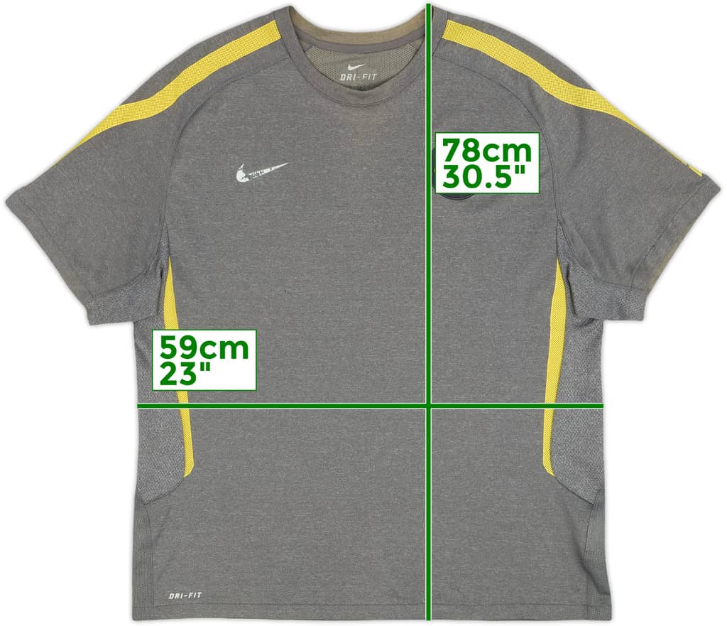 2011-12 Manchester United Nike Training Shirt - 7/10 - (XL)