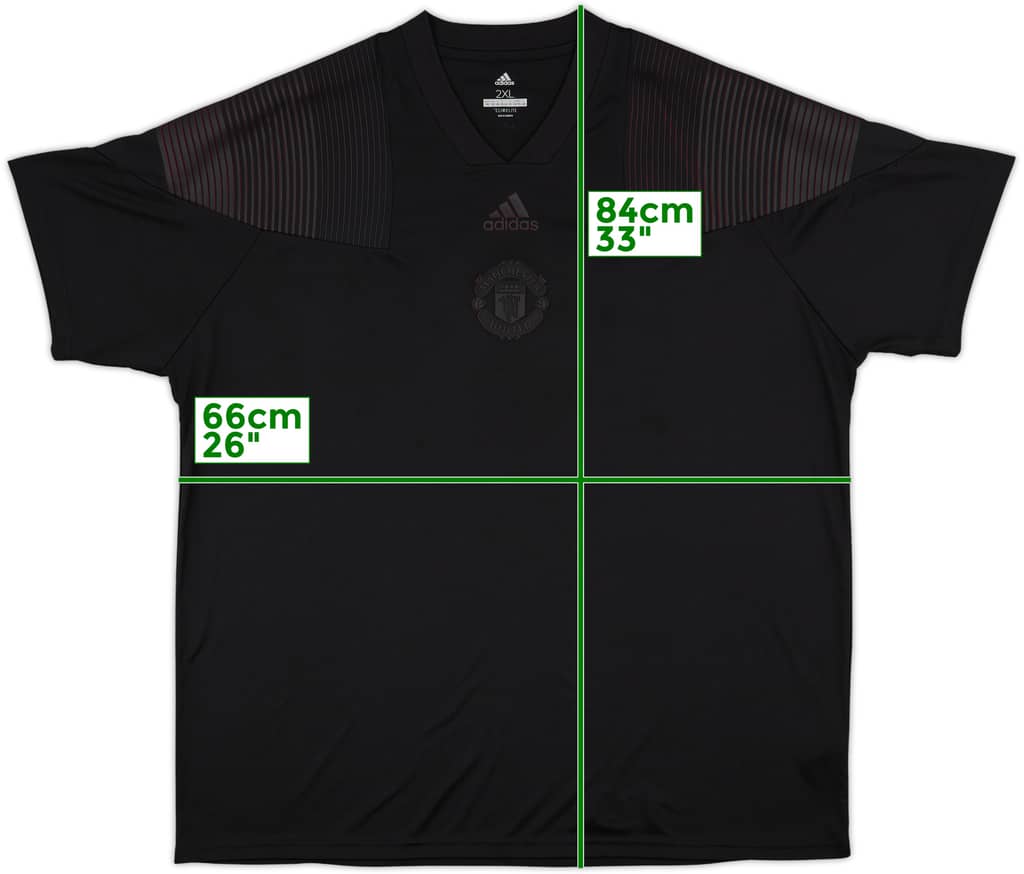 2018-19 Manchester United adidas Training Shirt - 10/10 - (XXL)