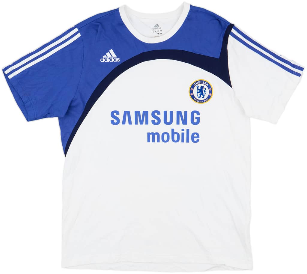2007-08 Chelsea adidas Cotton Tee - 9/10 - (XL)