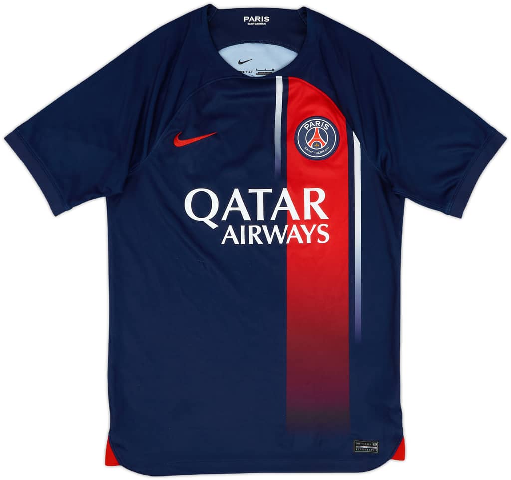 2023-24 Paris Saint-Germain Home Shirt - 9/10 - (S)