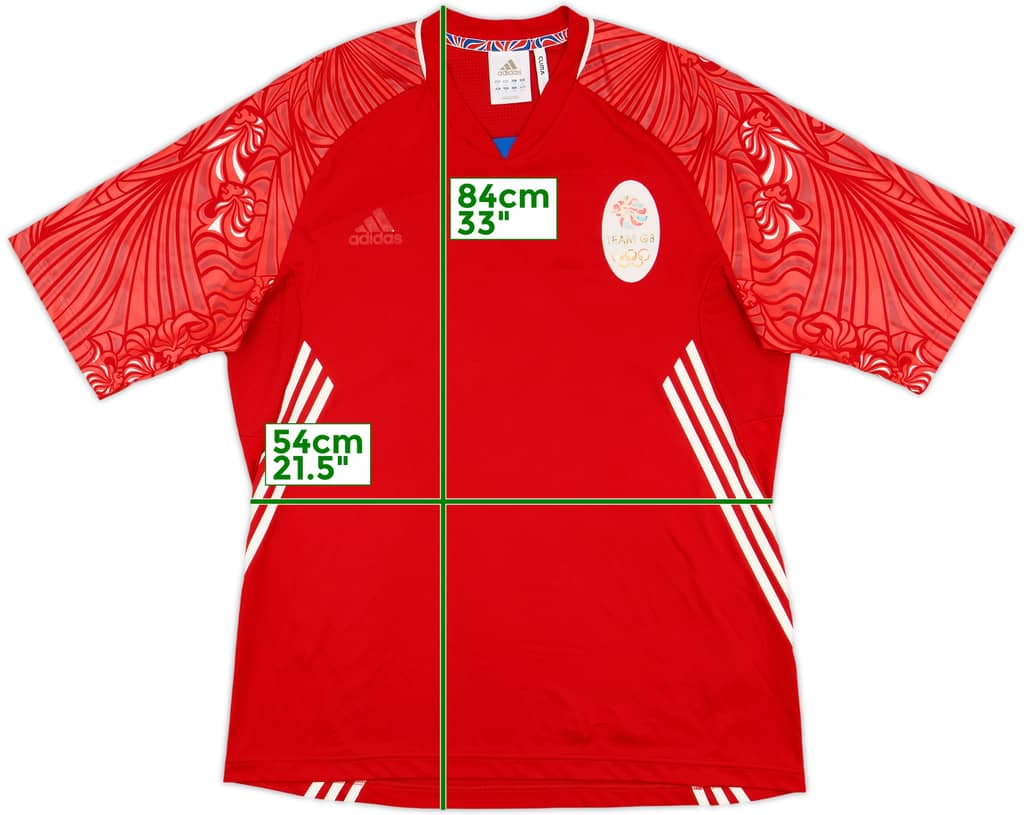 2012 Team GB Authentic adidas Training Shirt - 5/10 - (XL)