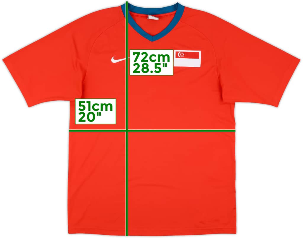 2008 Singapore Basic Home Shirt - 10/10 - (M)