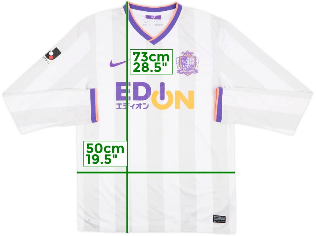 2014 Sanfrecce Hiroshima Away L/S Shirt - 3/10 - (L)