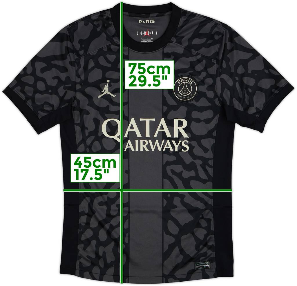 2023-24 Paris Saint-Germain Third Shirt - 9/10 - (S)