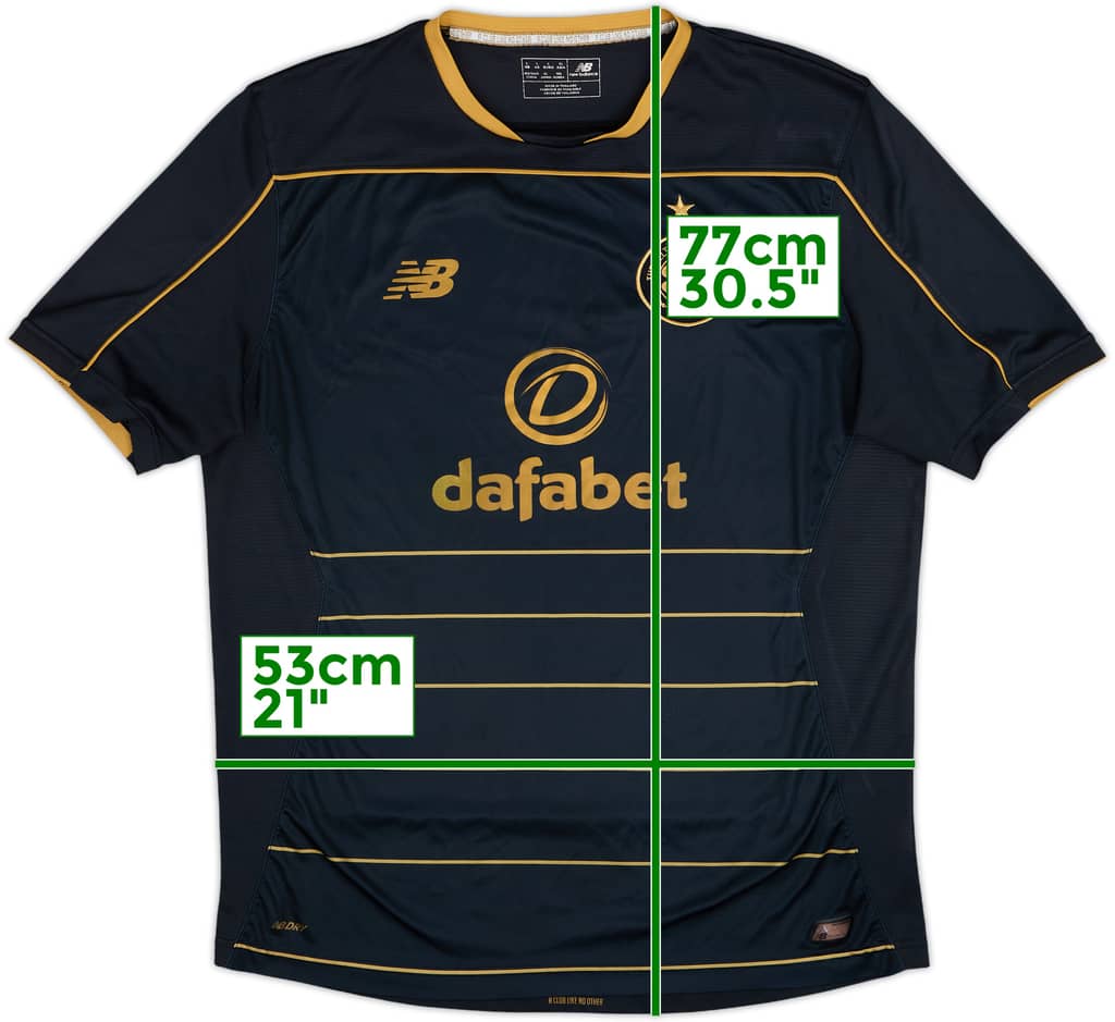 2016-17 Celtic Away Shirt - 8/10 - (L)