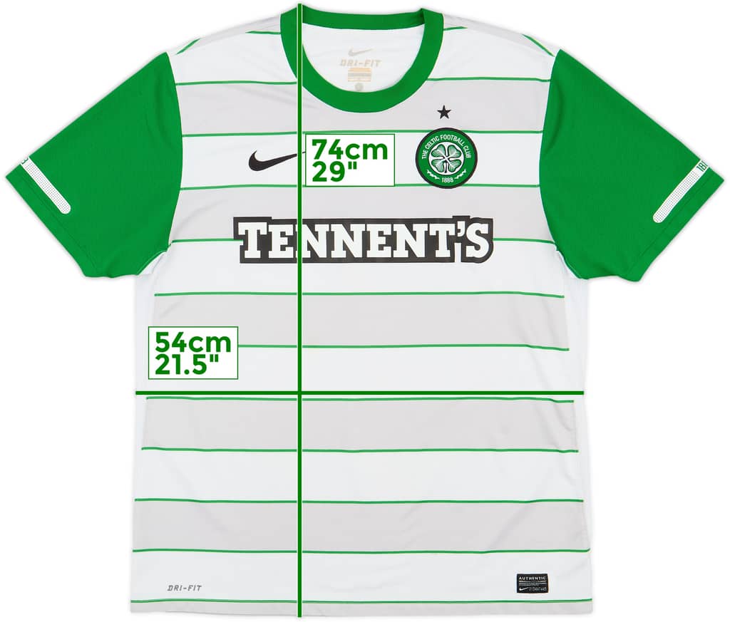 2011-12 Celtic Away Shirt - 8/10 - (L)