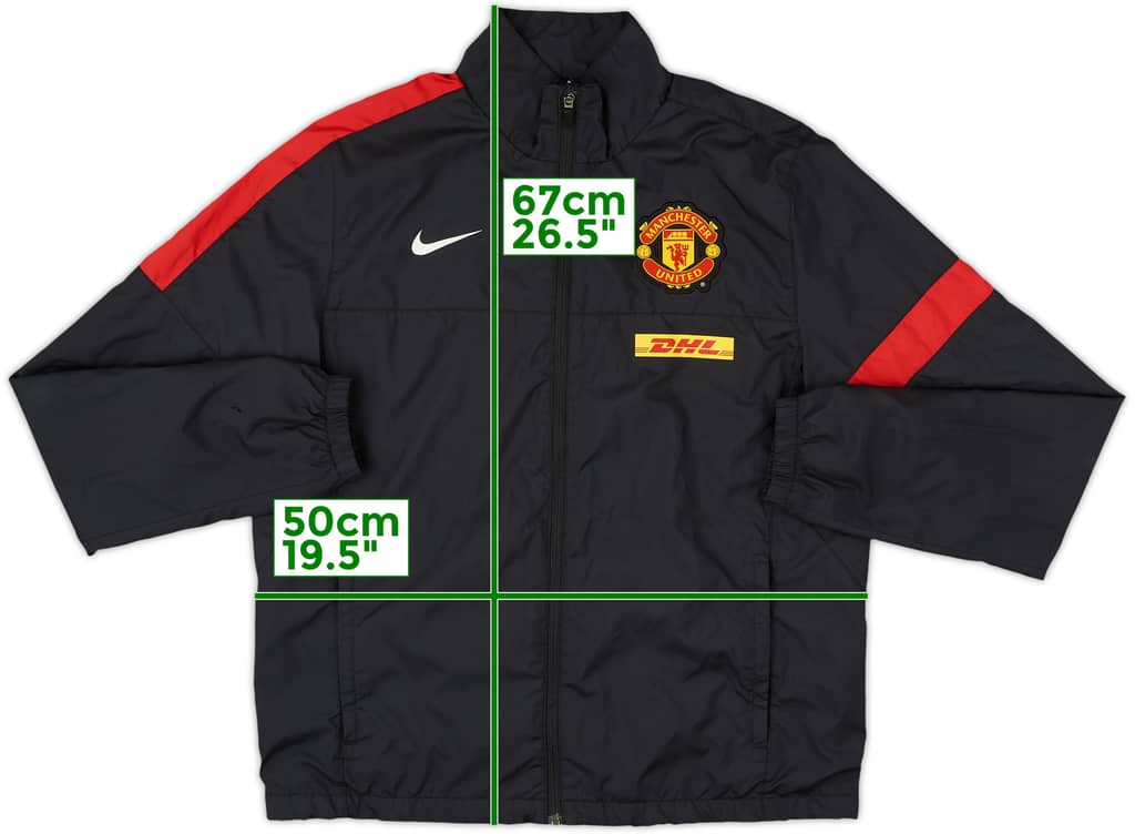 2012-13 Manchester United Nike Track Jacket - 8/10 - (M)