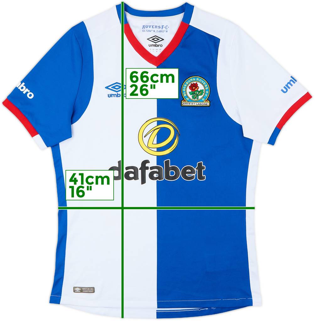 2016-17 Blackburn Home Shirt - 8/10 - (S)