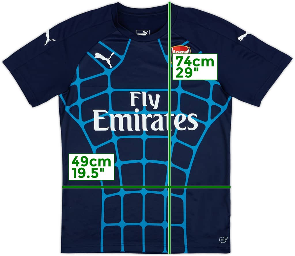 2015-16 Arsenal Puma Training Shirt - 7/10 - (M)