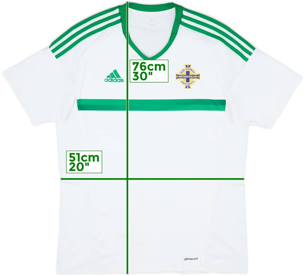 2016-17 Northern Ireland Away Shirt - 7/10 - (L)