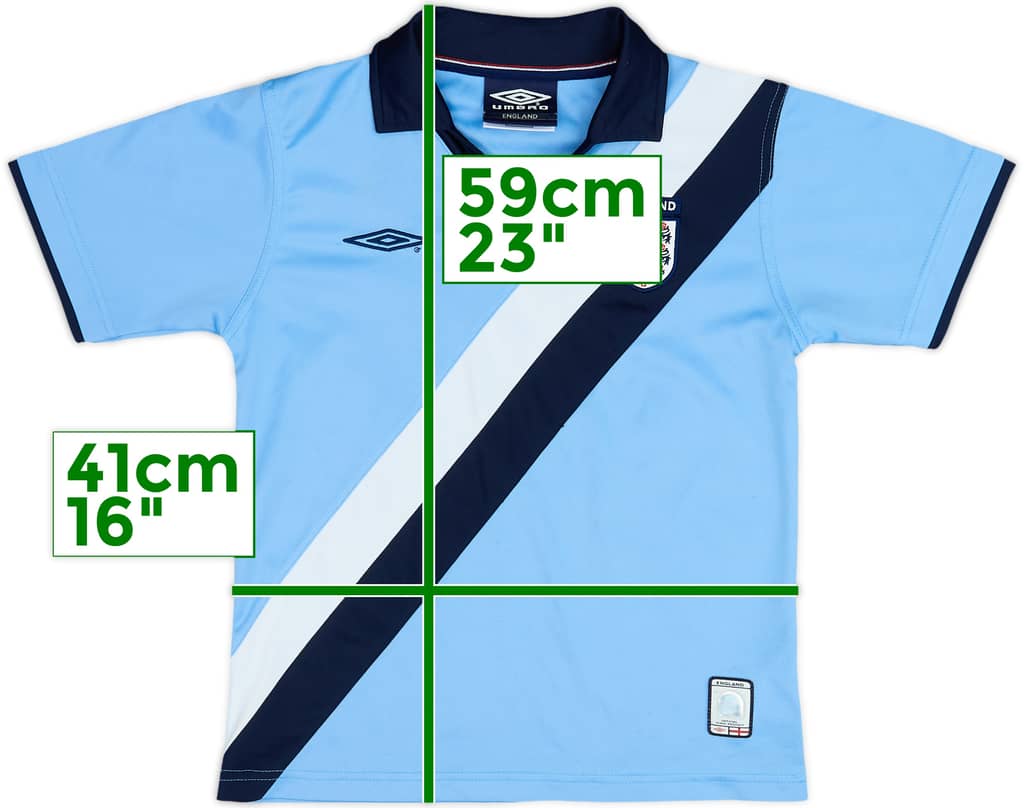 2004-06 England Umbro Polo Shirt - 8/10 - (S.Boys)