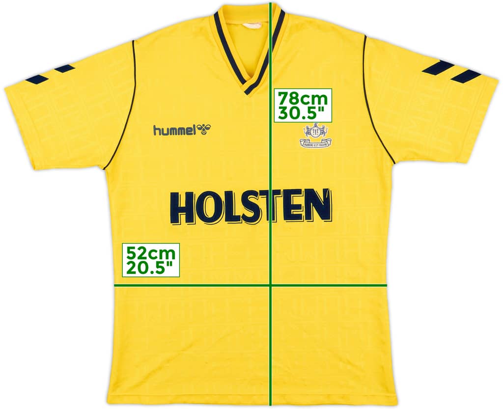 1988-91 Tottenham Away Shirt - 5/10 - (XL)