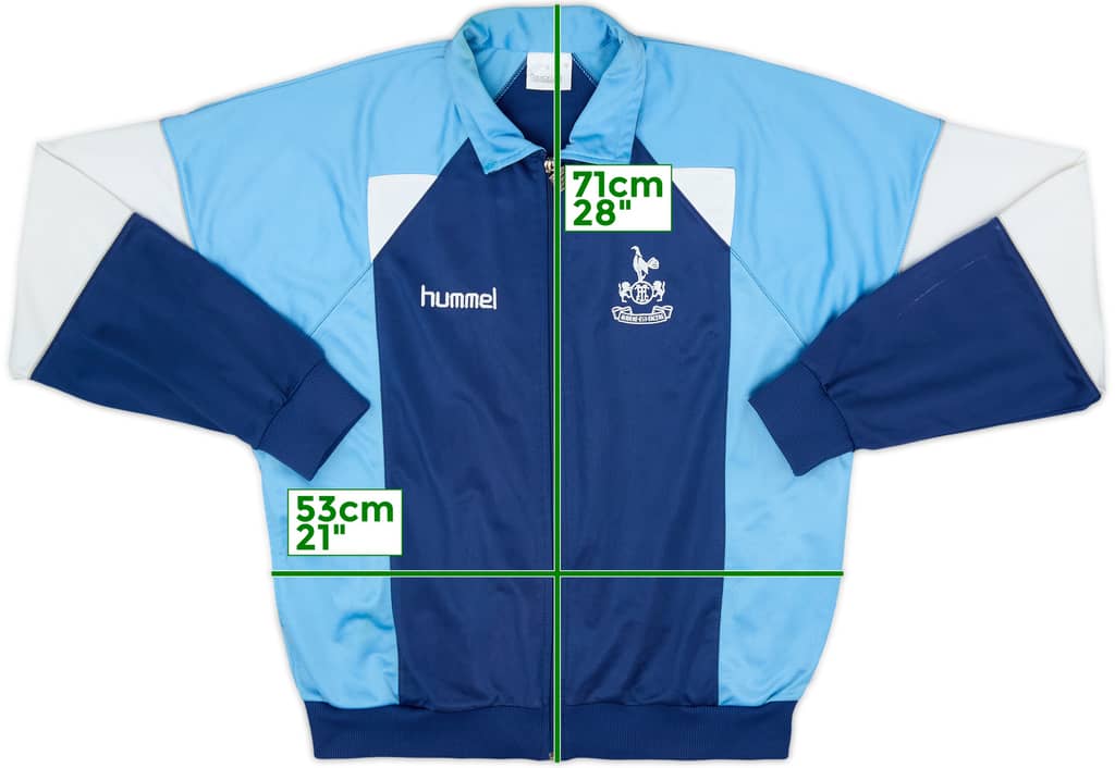 1986-88 Tottenham Hummel Track Jacket - 8/10 - (L)
