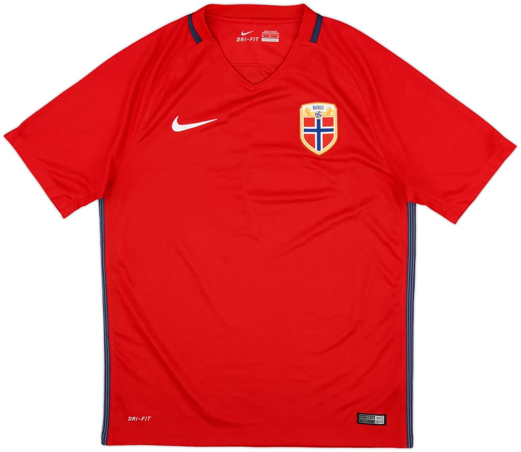 2016-18 Norway Home Shirt - 10/10 - (M)