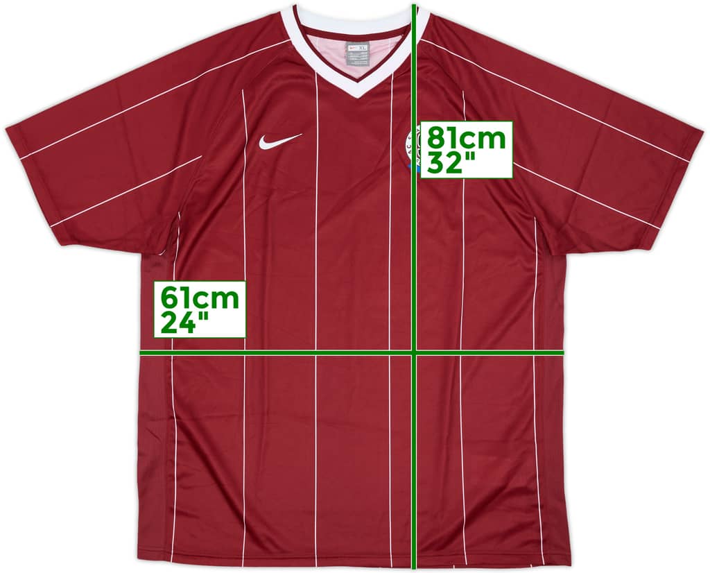 2007-08 Sparta Prague Home Shirt - 10/10 - (XL)