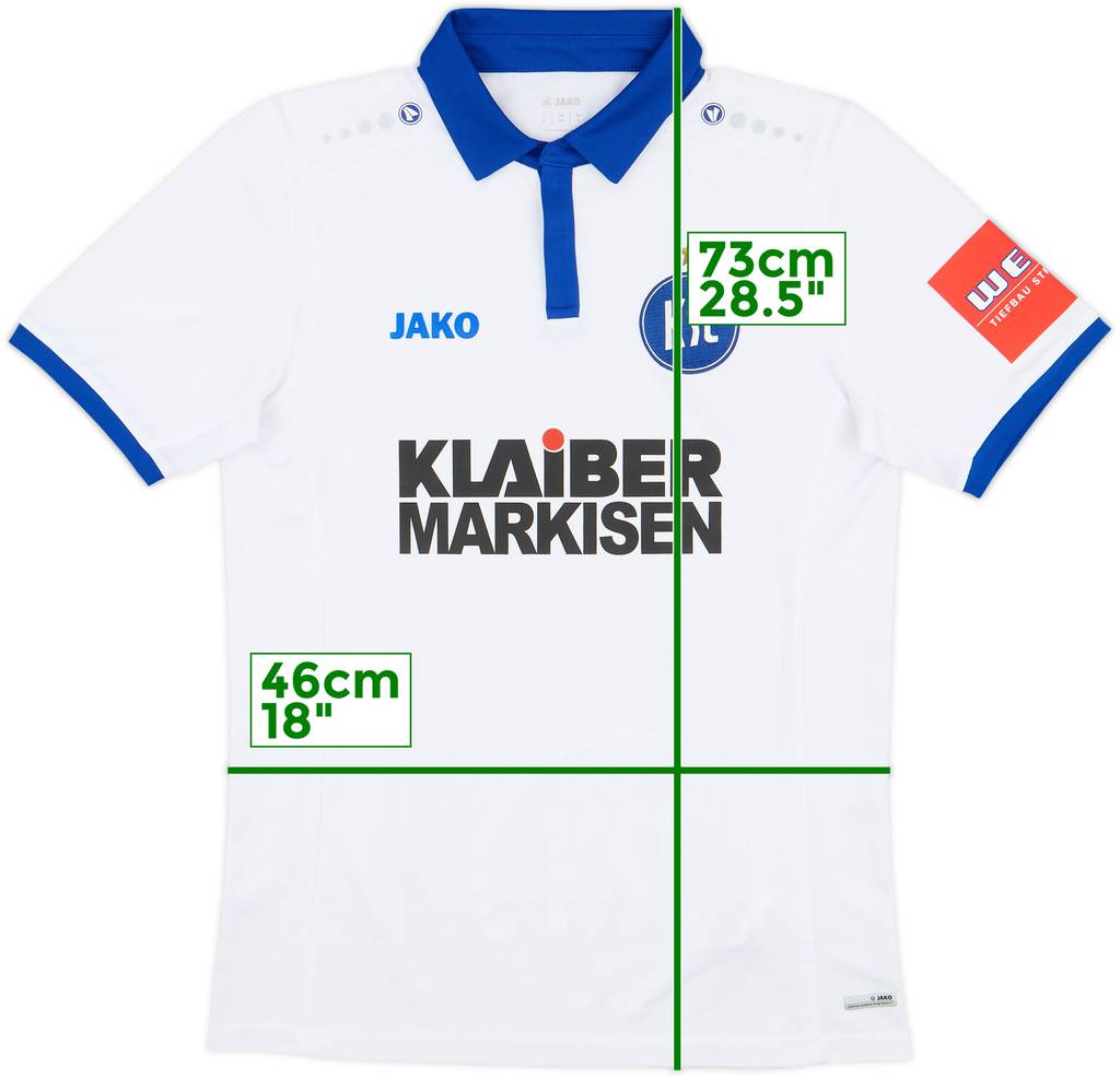 2017-18 Karlsruher Home Shirt - 10/10 - (XS)