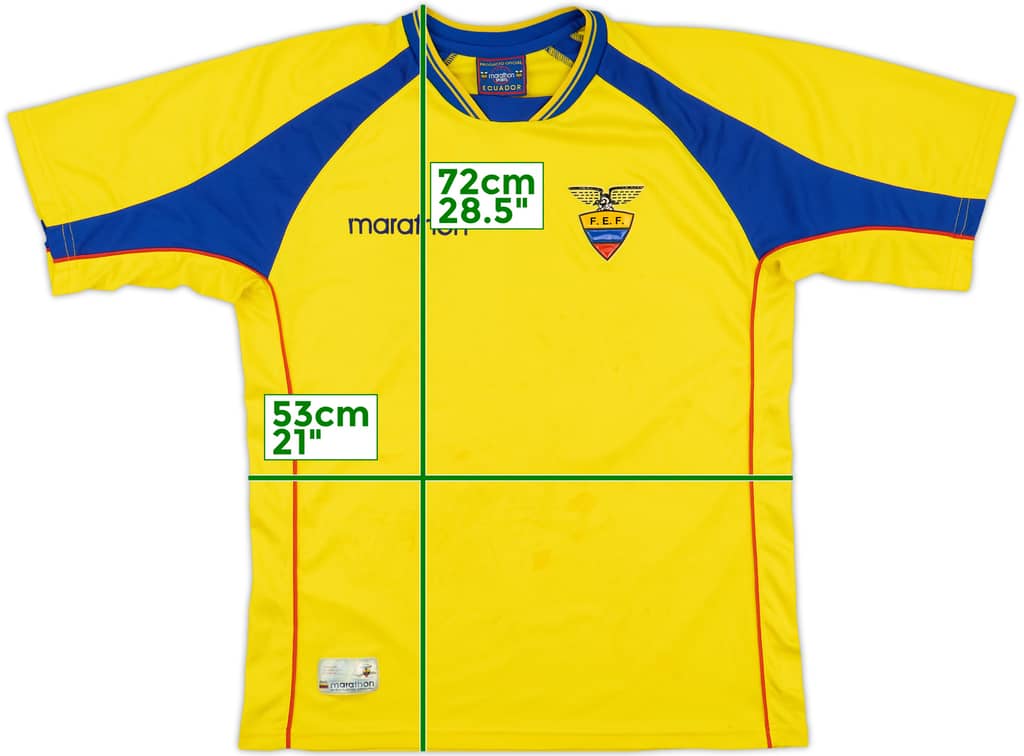 2002-03 Ecuador Home Shirt - 4/10 - (L)