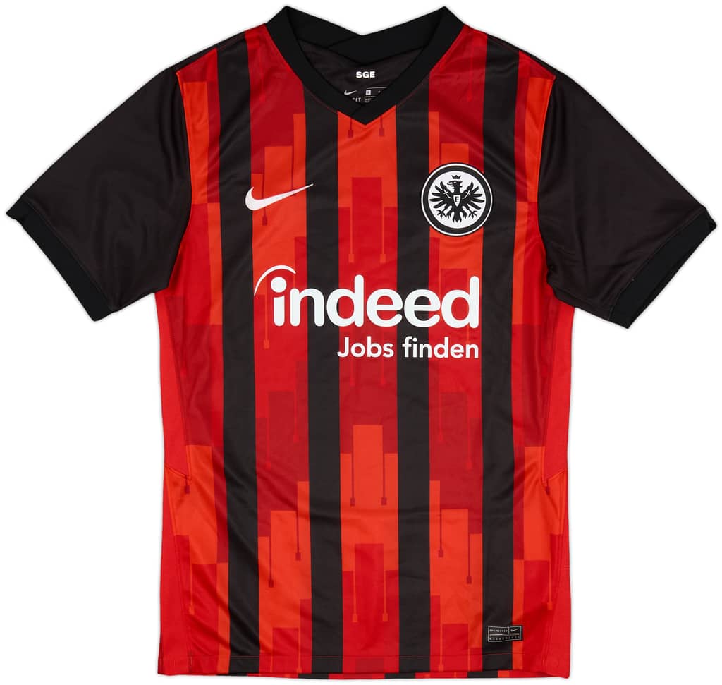2020-21 Eintracht Frankfurt Home Shirt - 10/10 - (S)