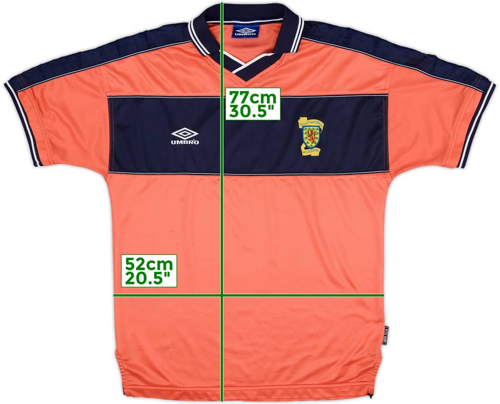 1999-00 Scotland Away Shirt - 9/10 - (L)