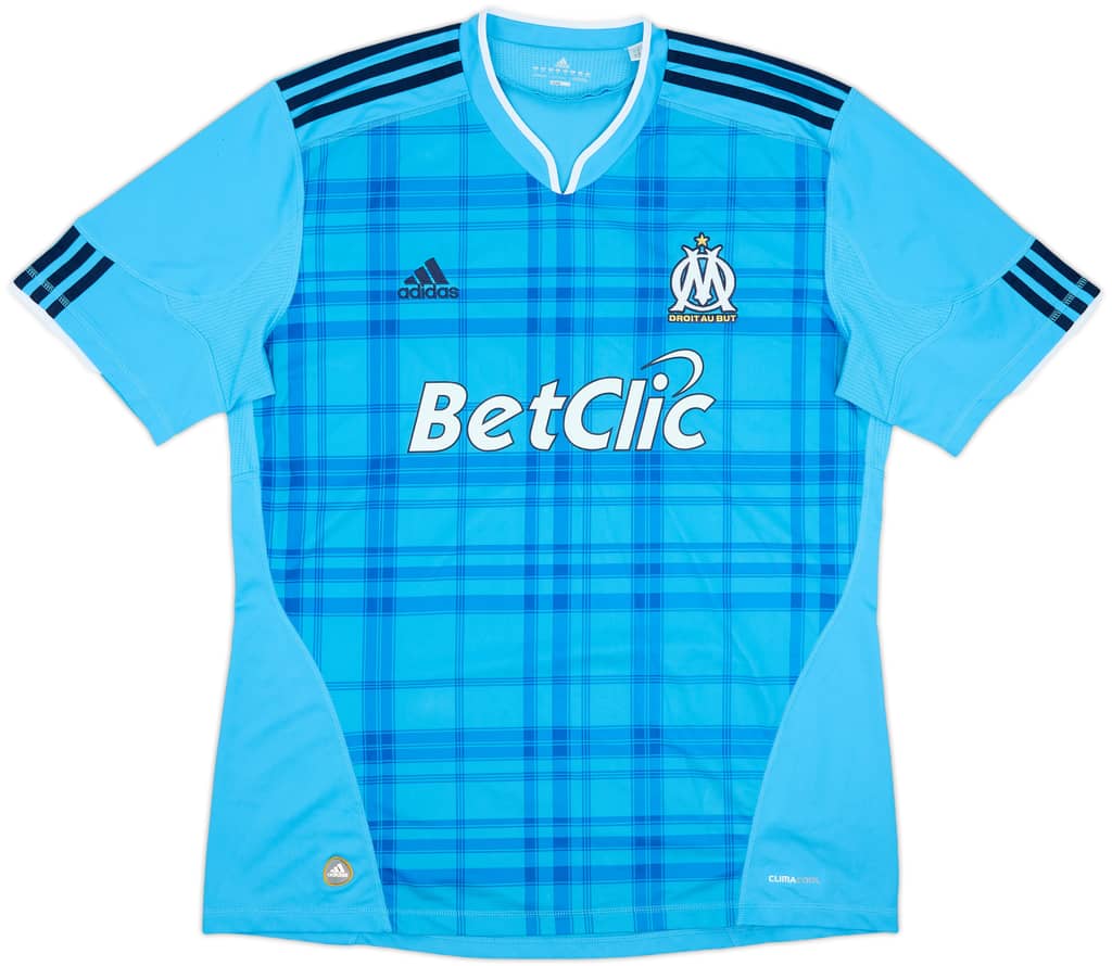 2010-11 Olympique Marseille Away Shirt - 8/10 - (XL)