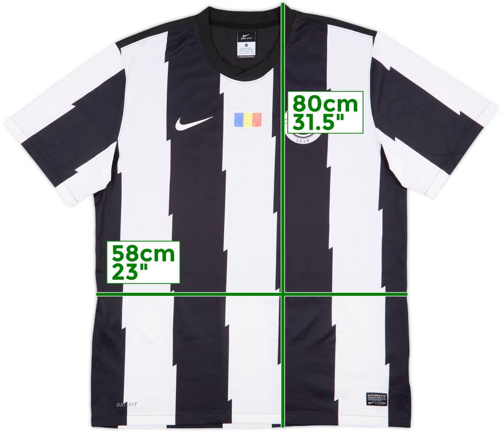 2013-14 Universitatea Cluj Home Shirt - 7/10 - (XL)