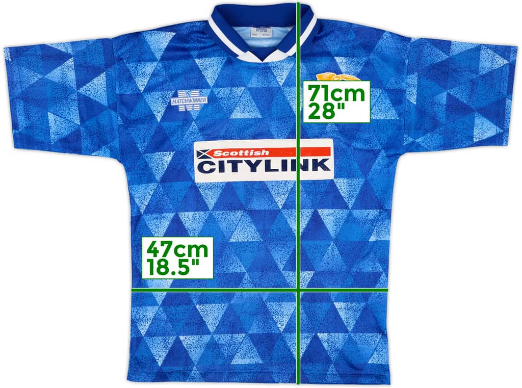 1994-95 Caledonian Thistle Home Shirt - 6/10 - (M)