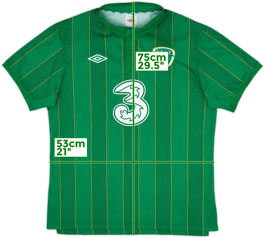 2011-12 Ireland Home Shirt - 6/10 - (S)