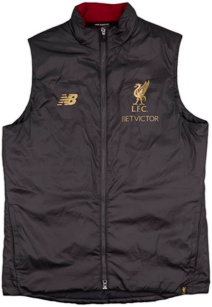 2017-18 Liverpool New Balance Gilet - 10/10 - (L)