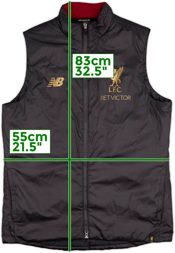 2017-18 Liverpool New Balance Gilet - 10/10 - (L)