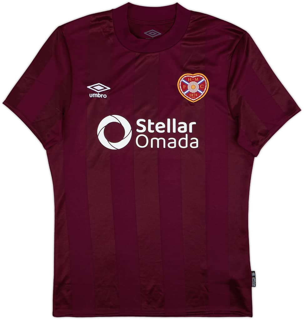 2024-25 Hearts Home Shirt - 10/10 - (S)