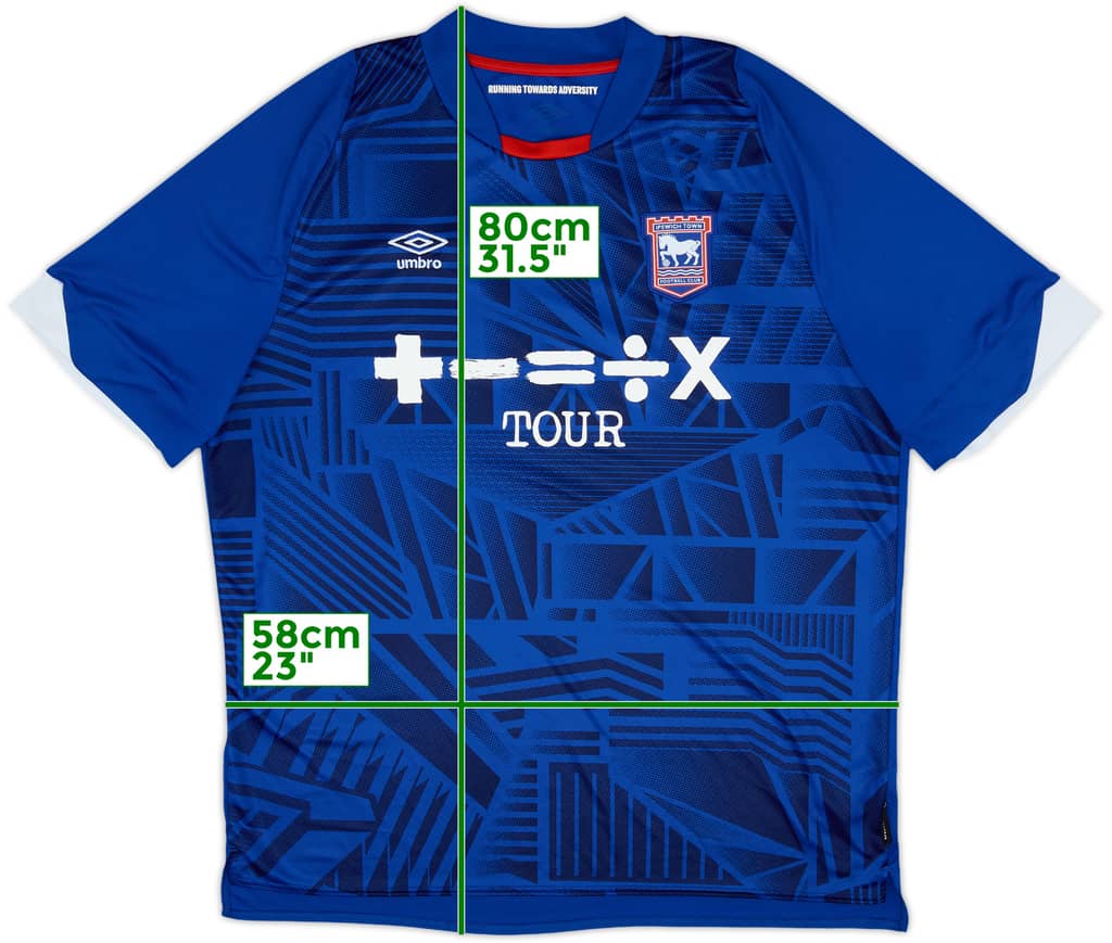 2022-23 Ipswich Home Shirt - 8/10 - (3XL)