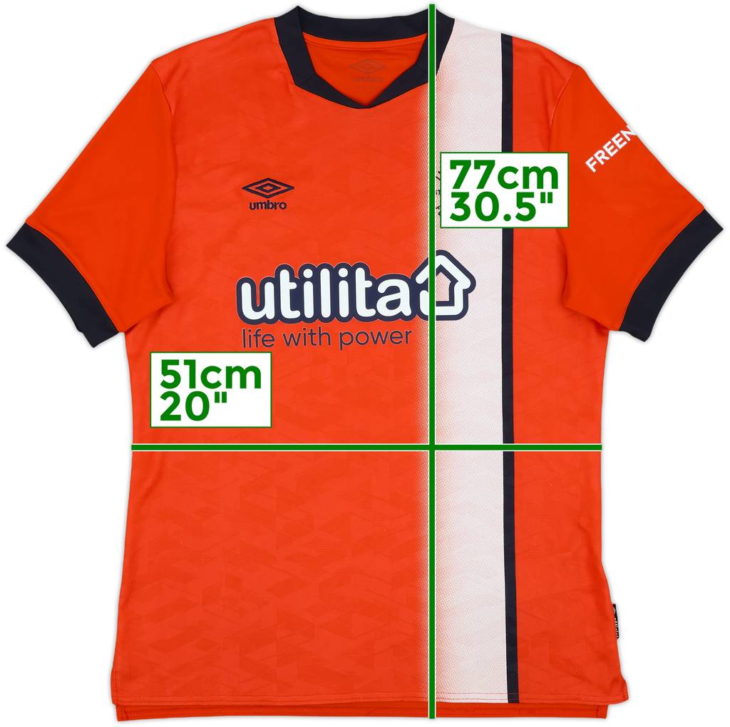2023-25 Luton Home Shirt - 9/10 - (L)