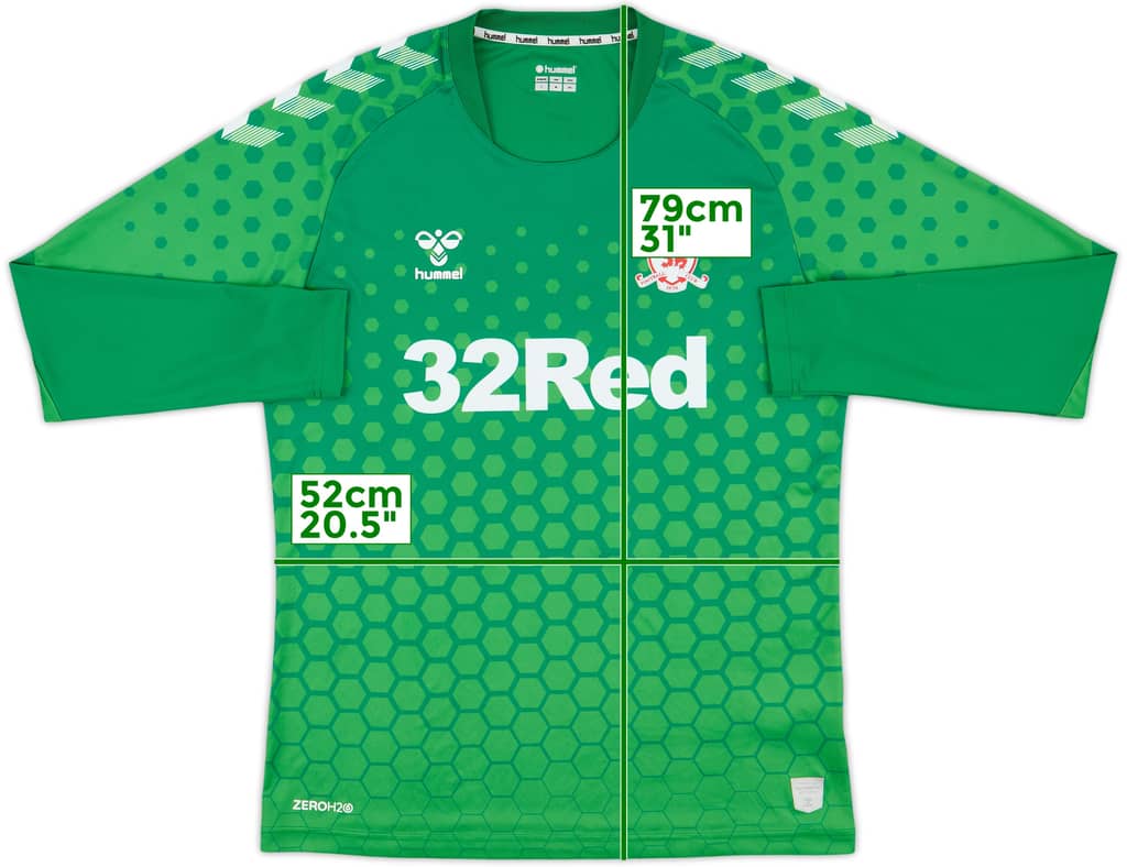 2019-20 Middlesbrough GK Shirt #1 - 10/10 - (L)
