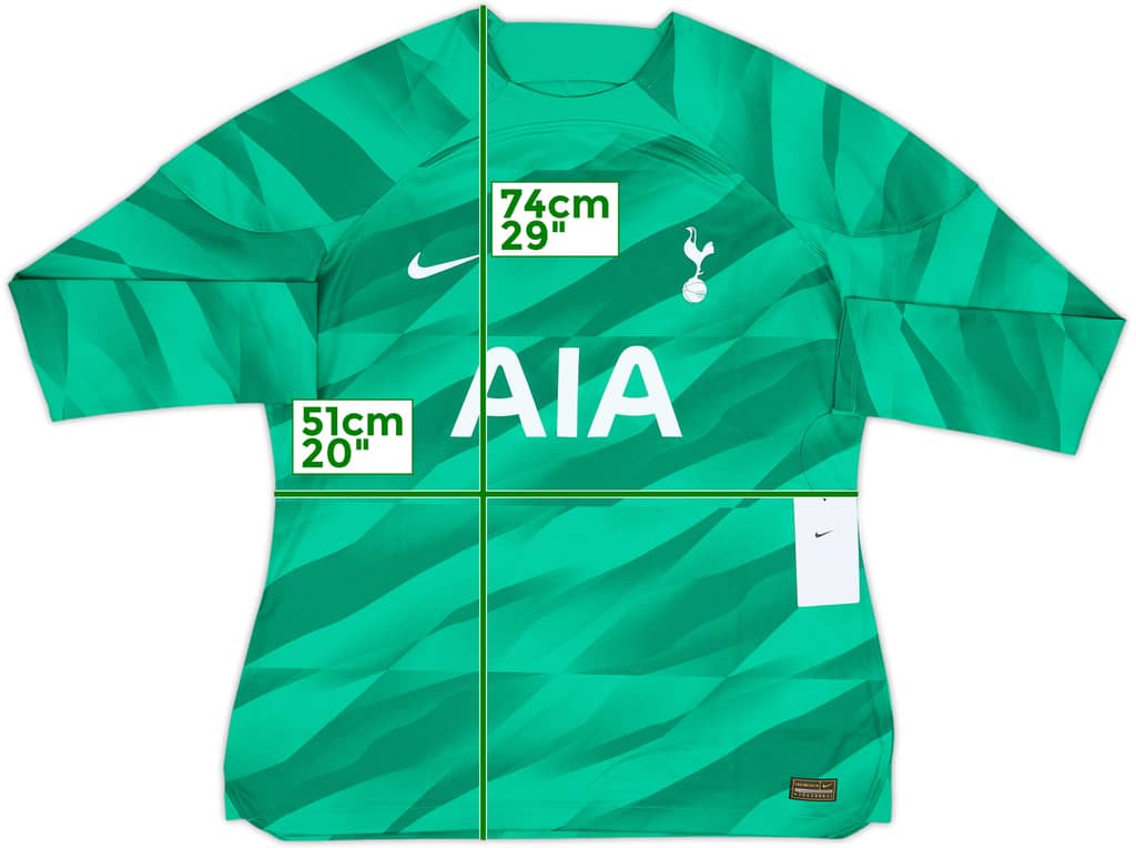 2022-23 Tottenham Authentic GK Shirt (Women's XL)