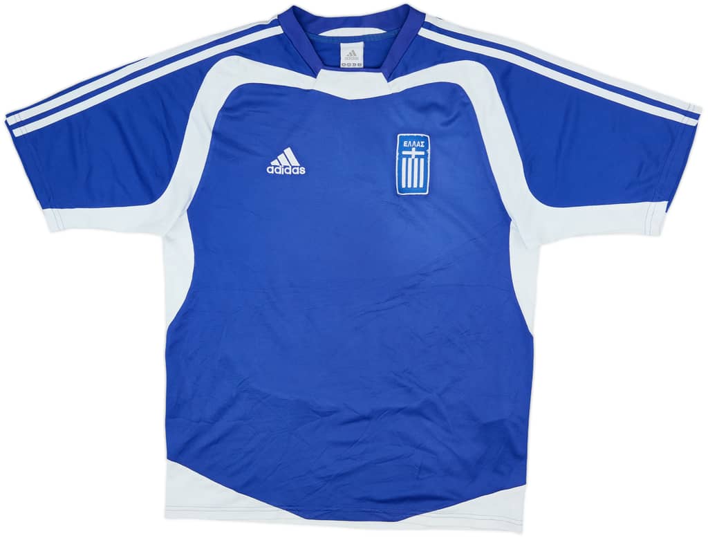 2004-06 Greece Home Shirt - 8/10 - (M)