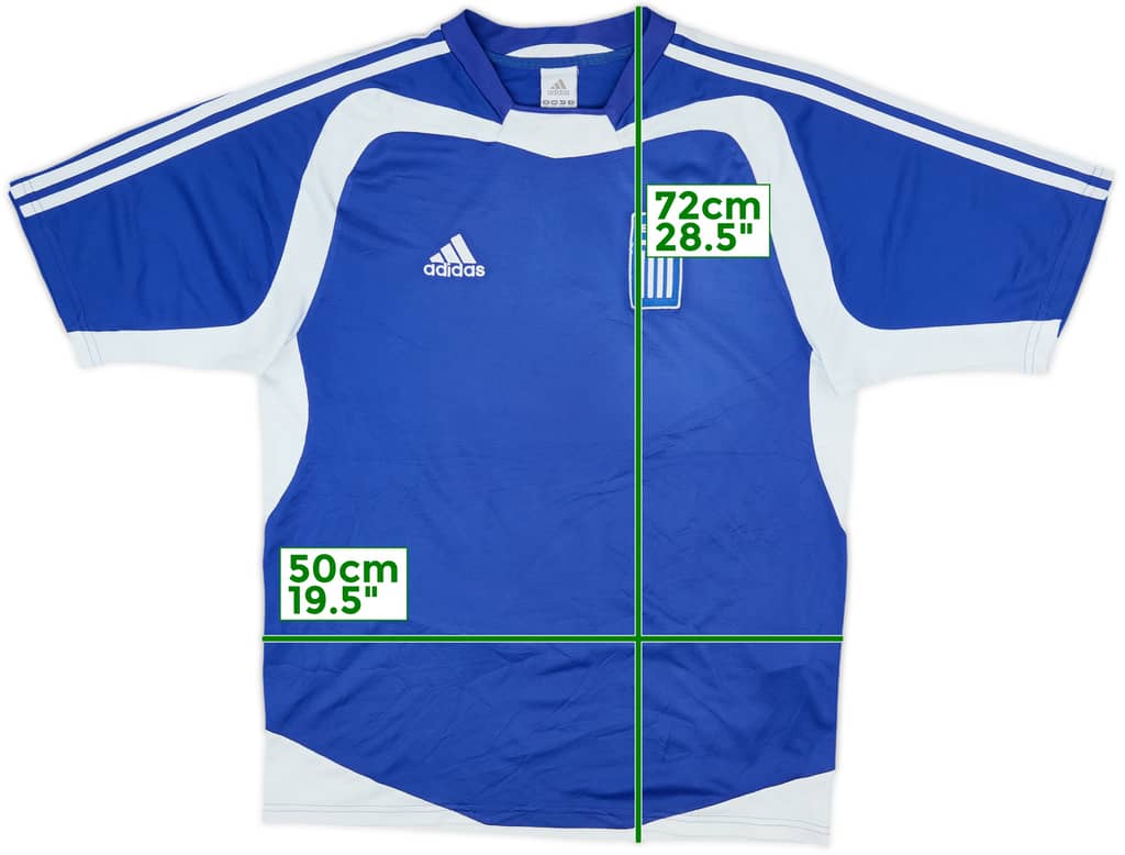 2004-06 Greece Home Shirt - 8/10 - (M)