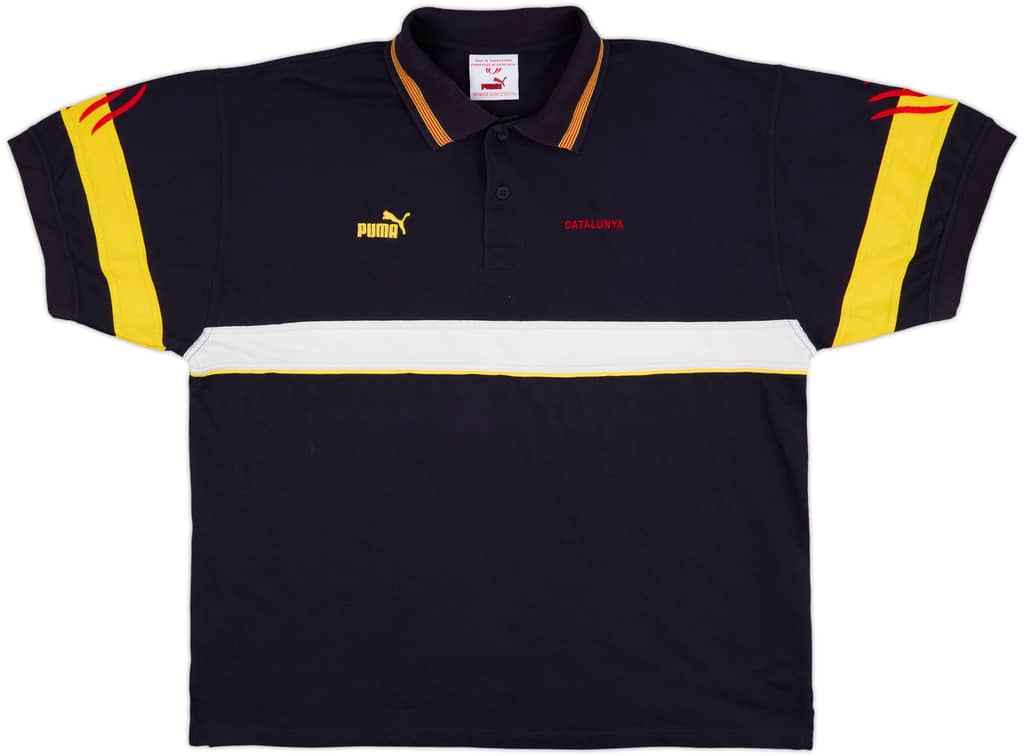 2004-07 Catalunya Puma Polo Shirt - 8/10 - (XL)