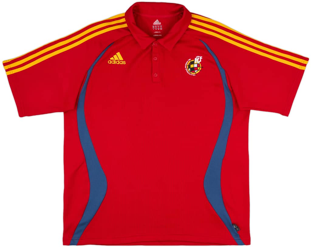 2006 Spain adidas Polo Shirt - 8/10 - (XXL)