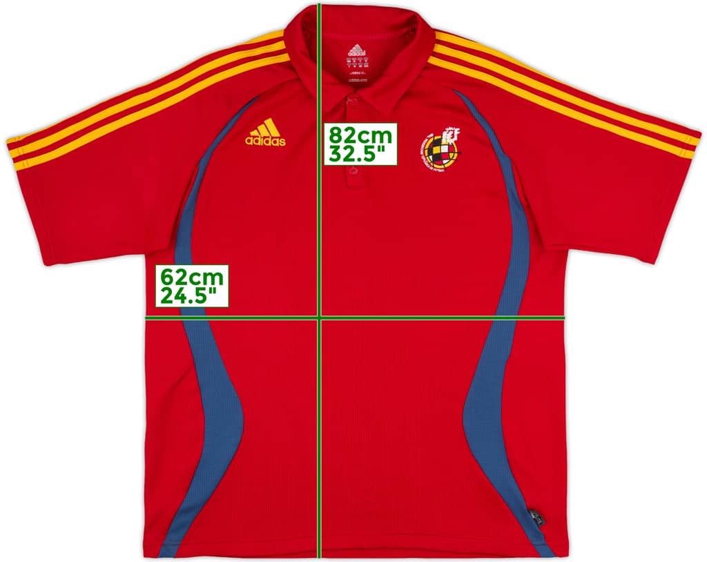 2006 Spain adidas Polo Shirt - 8/10 - (XXL)