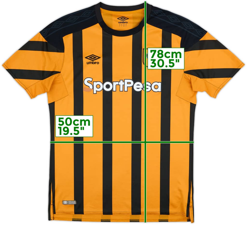 2017-18 Hull City Home Shirt - 5/10 - (L)